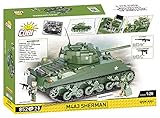 COBI Historical Collection World War II M4A3 Sherman Tank, Large