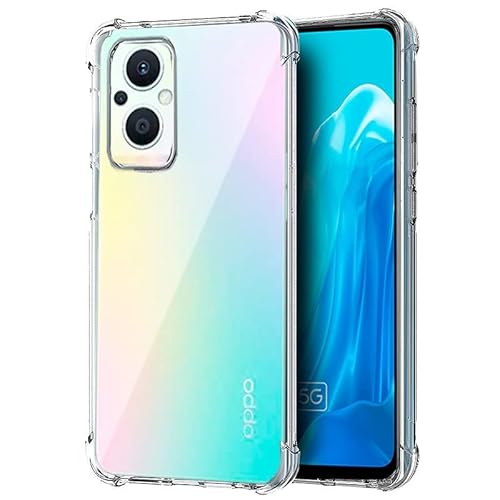 Cool Case for OPPO Reno 8 Lite 5G Anti-Shock Transparent