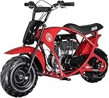 Coleman Powersports B100 105cc Gas Powered Minibike for Kids and Adults, 1-Cylinder, 4-Stroke, 22 Mph, 150 lbs Maximum Load, Ideal for Off-Road and Trail Riding