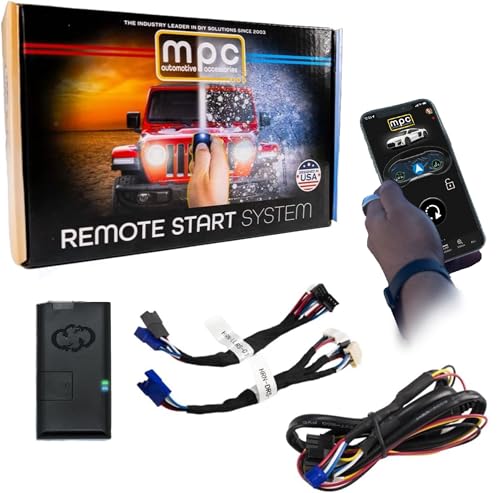 MPC Smartphone Remote Starter Control / 1-Year Service Included/Works with MPC Remote Start Systems