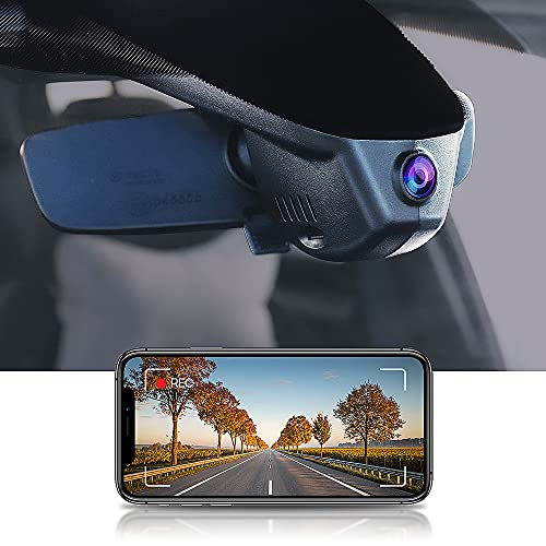 Fitcamx 4K Dash Cam Suitable for Mazda 3 2019 2020 2021 2022 2023 Turbo Select Premium Carbon 2.0 2.5S (Has Sunroof), OEM Look, 2160P Video, Loop Recording WiFi, Parking Mode, Plug&Play, 64GB Card