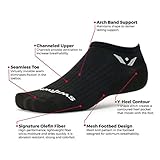 Swiftwick- ASPIRE ZERO Running Socks, Cycling Socks, Mens & Womens, Lightweight No-Show (White, Small)