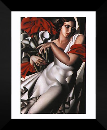 Tamara De Lempicka FRAMED Art 20x24 "Portrait of Ira"