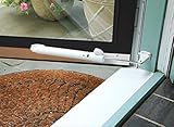 GREENSTAR Touch 'n Hold Smooth - Dual Door Closer System - Heavy Duty - for (Medium and Heavy Weight) Storm, Screen, & Security Doors - New Doors or Replacement for Previous Units (White)