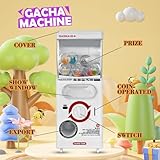 POZCMJM Capsule Vending Machine Kids Toys Mini Vending Machine 25 Cents Side Coin Operated Gumball Prize Machine Maker Arcade Fidget Toys Claw Machine Game For Adults Sensory Toys Dolls Gifts