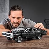 LEGO Technic 42111 La Dodge Charger de Dom, Maquette Voiture de Course a Construire Fast and Furious, Idée Cadeau