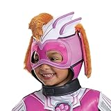 Skye Deluxe Toddler Costume, Official Paw Patrol Halloween Outfit with Armor and Headpiece for Kids, Size (4-6x)