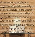 Bamboo Toilet Paper Unbleached | 60 Rolls Jumbo Pack | 400 Sheets Per Roll | Pfas - Bpa Free |