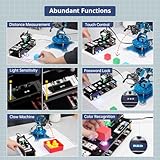 xArm UNO Robotic Arm 6DOF Robot Arm Kit with Secondary Development Compatible with Arduino IDE, DIY Programming Robot Kit STEAM Robot Arm with Sensor and UNO R3 Open Source Code & Tutorial