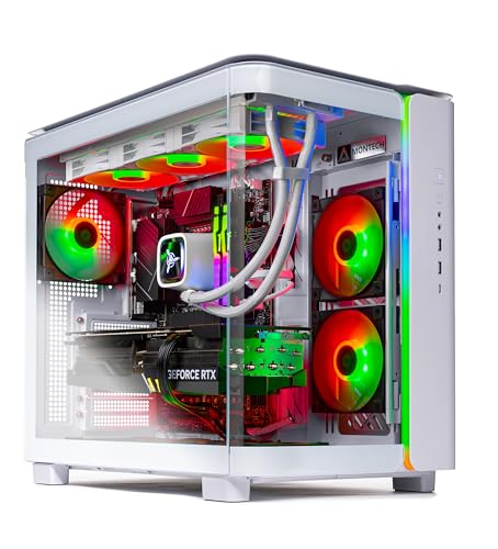 Skytech King 95 Gaming PC Desktop, Ryzen 7 9800X3D 4.7 GHz (5.2 GHz Turbo Boost), NVIDIA RTX 5070 Ti 16GB GDDR7, 1TB Gen4 SSD, 32GB DDR5 RAM 5600 RGB, 850W Gold PSU, 360mm ARGB AIO, Wi-Fi, Win 11