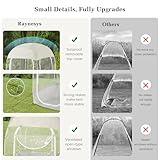 Raynesys Sports Tent for 1-4 Person, Clear View Bubble with Carry Bag, Tent Instant Weather Proof Pop Up Tent Shelter for Watching Sports Events, Camping, Fishing, Portable & Foldable