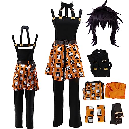 TFRVMA Narancia Ghirga Cosplay Costume JOJO Cosplay Outfit Narancia Ghirga Cosplay Full Set