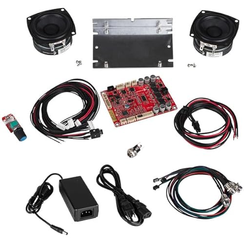 Parts Express 30 Watt Powered Bluetooth Speaker Package with 2-1/2" Full-Range Drivers