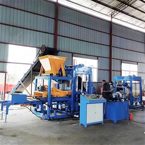 Full Automatic Compressed Industrial Concrete Brick Making Machine Production Line – High-Efficiency for Cement Raw Material Processing