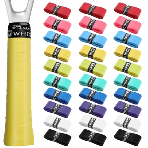 Coitak 30 Pieces Tennis Racket Grip Tape, Tennis Grip Tape, Tennis Overgrips for Anti Slip and Absorbent Grip