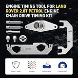 Kuntech Engine Camshaft Timing Locking Tool kit Compatible with Land Rover Discovery Sport Evoque 2.0T Jaguar F pace XE XF Petrol Engine, JLR-303-1636 JLR-303-1635 JLR-303-1630 JLR-303-1656