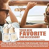 Car Air Freshener Hanging, Essential Oil Diffuser for Car, Car Air Freshener Cute, Long Lasting Air Freshener for Car, Car Fresheners for Women,Car Air Diffusers, Made in USA