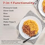 Instant Pot Duo 7-in-1 Electric Pressure Cooker, Slow Cooker, Rice Cooker, Steamer, Sauté, Yogurt Maker, Warmer & Sterilizer, Includes App With Over 800 Recipes, Stainless Steel, 6 Quart