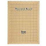 The Beadsmith Mini Macrame Kit - Bead Board 11.5 x 15.5 inches - Thread Zap II - 5.25” Thread Burner - S-Lon Cord #18 Cord, Multipack with 4 Spools – for Macrame and Knotting Jewelry Projects