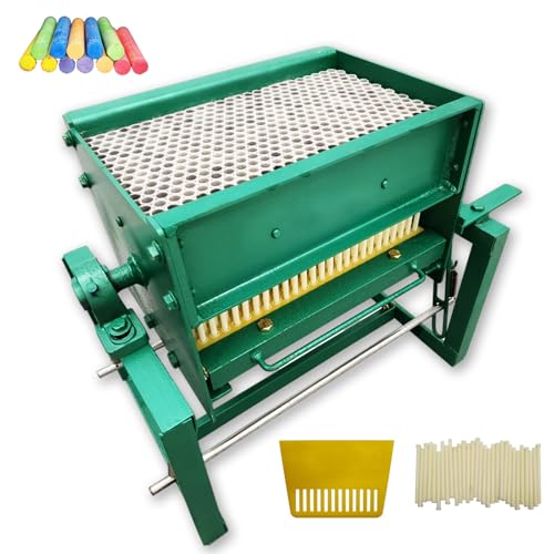 TECHTONGDA Chalk Forming Machine Chalk Making Machine Semi-automatic Calcium Carbonate Chalk Extruding Machine for Schools Classrooms Chalk Manufacturers 2000pcs/h