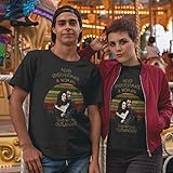 Never Understand Estimate A Woman Who Watches Outlanders Vintage T Hirt, Classic Movie Shirt, Funny T-Shirt Black