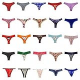 Dircho Women Underwear Variety of Panties Thong G-string T-back Tanga Pack of 10&20 (20 Pcs, Small)