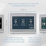 Honeywell Home RTH9585WF1004 Wi-Fi Smart Color Thermostat, 7 Day Programmable, Touch Screen, Energy Star, Alexa Ready, Gray