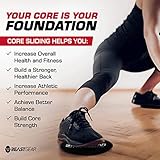 Beast Gear Core Sliders for Working Out Double Sided for Using on Hard and Soft Floors Gliding Discs for Abdominal Exercises Fitness Equipment for Man and Woman