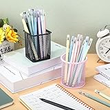 Marsui 40 Pcs Everlasting Pencil Forever Inkless Pencil Eternal with Eraser Aesthetic Reusable for Writing Drawing Home Office School Students Supplies(Multi Colors)