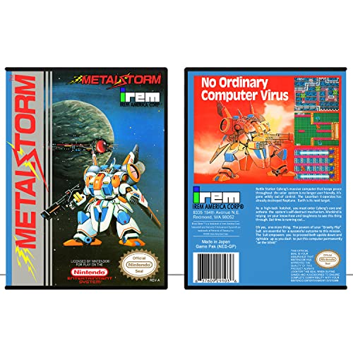 Metal Storm | (NESDG) Nintendo Entertainment System - Game Case Only - No Game