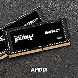 Kingston FURY Impact 64GB (2x32GB) 3200MT/s DDR4 CL20 Laptop Memory Kit of 2 | Intel XMP | AMD Ryzen | Plug n Play | Low Power Consumption | KF432S20IBK2/64