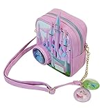 Loungefly Sleeping Beauty Castle Three Good Fairies Stained Glass Crossbody Bag