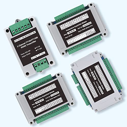 8 Channels PT1000 Rs485 Modbus Output Temperature Acquisition Module
