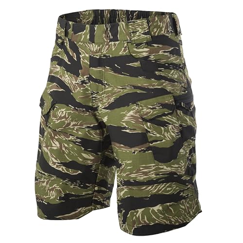 Helikon-Tex Urban (UTK) Tactical Shorts - Tiger Stripe Stretch Ripstop W36-L11 Green