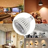 TPMAFF 8 Pack PAR30 Spotlight LED Bulb 35 Watt COB (300 Watt Equivalent) 3500 Lumens Flood Light Bulbs, Non-Dimmable, AC 100V-277V, E26/E27 Base Recessed Light Bulbs