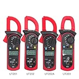 Digital multimeter high Precision clamp Meter multimeter Digital AC and DC Ammeter clamp Type clamp Current multimeter (Size : UT202A+)