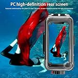 Sea frogs Waterproof Phone Housing Compatible with iPhone and Android Molile Phone IPX8 40m/130ft Maximum Diving Depth Underwater Phone Case for Diving, Surfing, Rowing, Skiing