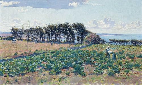 iiRTTFiRT Classic Canvas Posters Painting Wall Art the Cabbage Patch by Famous Artist Famous Painting for Home Decor 60x90cm