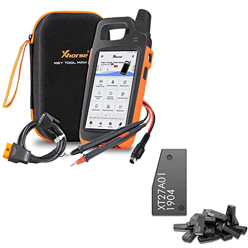 Xhorse Key Tool Max Pro with Built in OBD Module, Xhorse Super Chip, Remote Generate for Both Car and Garage, VVDI Super Transponder Chip