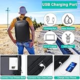 Business Backpack for Men 17 Inch,Slim & Expandable Waterproof Travel Laptop Backpack with USB Charger Port,Anti-Theft Lightweight Large Work Computer Bag,College Laptop Backpacks Gifts for Men Women