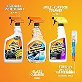 Armor All Premier Car Care Kit, Includes Car Wax & Wash Kit, Glass Cleaner, Car Air Freshener, Tire & Wheel Cleaner (8 Piece Kit)