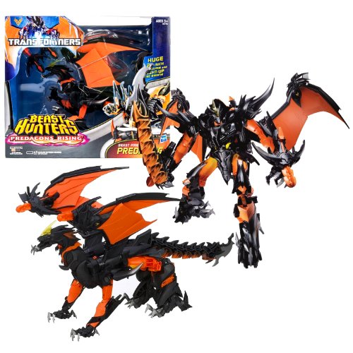 Transformers Prime Beast Hunters Predacons Rising Exclusive Action Figure Beast Fire Predaking