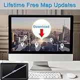 GPS Navigation for car,9 inch High-Definition Touch Screen 256-16GB，2025 Maps (Free Lifetime Updates), Truck GPS Commercial Drivers, Semi Trucker GPS Navigation System, Custom Truck Routing