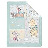 Lambs & Ivy Disney Baby Winnie The Pooh Hugs 3-Piece Nursery Crib Bedding Set