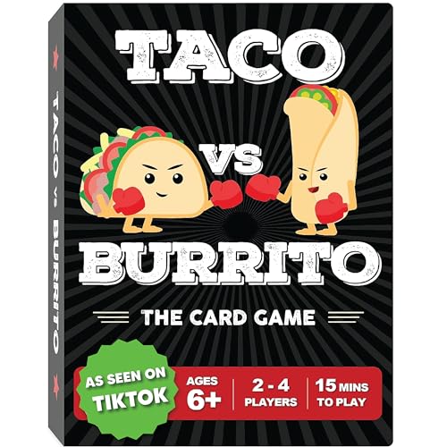 Taco vs Burrito - The Wildly Popular Surprisingly Strategic Card Game Created by a 7 Year Old