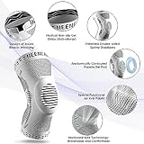 NEENCA Professional Knee Brace for Pain Relief, Medical Knee Support with Patella Pad & Side Stabilizers, Compression Knee Sleeve for Meniscus Tear, ACL, Joint Pain, Runner, Workout - FSA/HSA Eligible