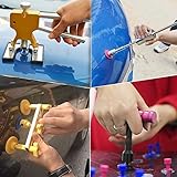 DIY Paintless Dent Repair Kit - Gliston 89pcs Dent Puller Tools Slide Hammer for Car Hail Damage Dent & Ding Remover