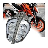 GUYQVRLMP Compatible With 790 DUKE 390 DUKE DUKE790 DUKE390 2017-2023 2022 2021 Motorcycle Accessories headlight Guard Head