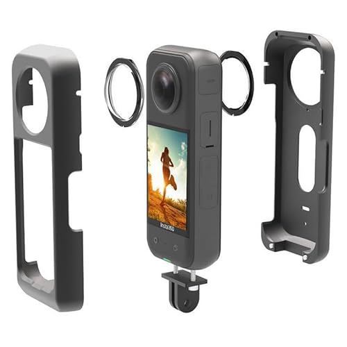 AFYMY Cage/Aluminum Alloy Protective Case for Insta360 ONE X3 Heat Dissipation Anti-Shake Anti-Drop Accessory