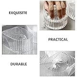 FRCOLOR 2pcs Manicure Hand Soak Bowl Cosmetology Supplies Clear Tray White Gel Manicure Bowl Nail Gel Remover Bowl Manicure Dish Nail Color Removing Bowl Nail Salon Supplies Nail Art Bowls